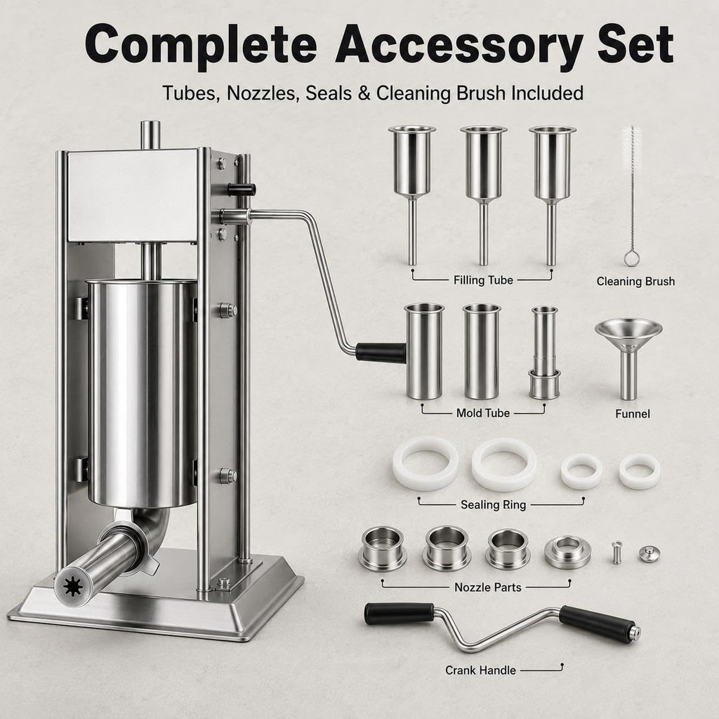 Vertical Meat Filler, Sausage Stuffer & Churro Maker H644096