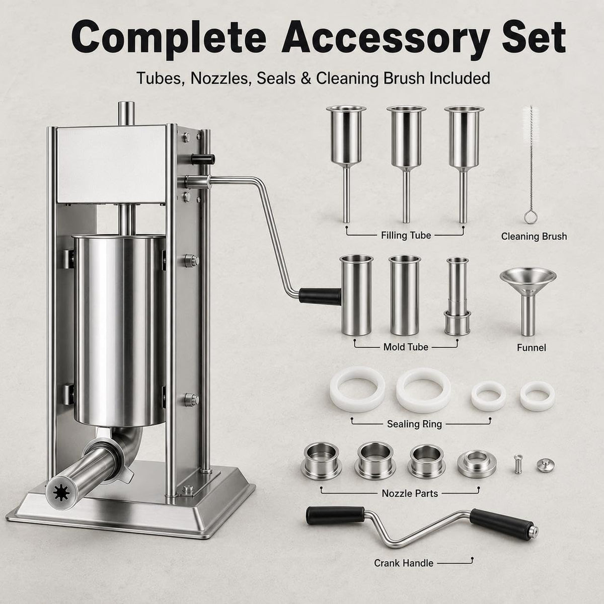 Vertical Meat Filler, Sausage Stuffer & Churro Maker H644096