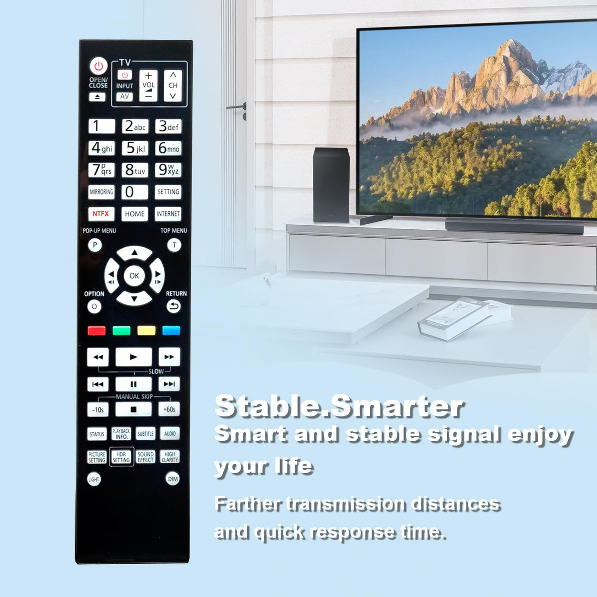 Replace Remote Control for 4K Blu-ray Player F779