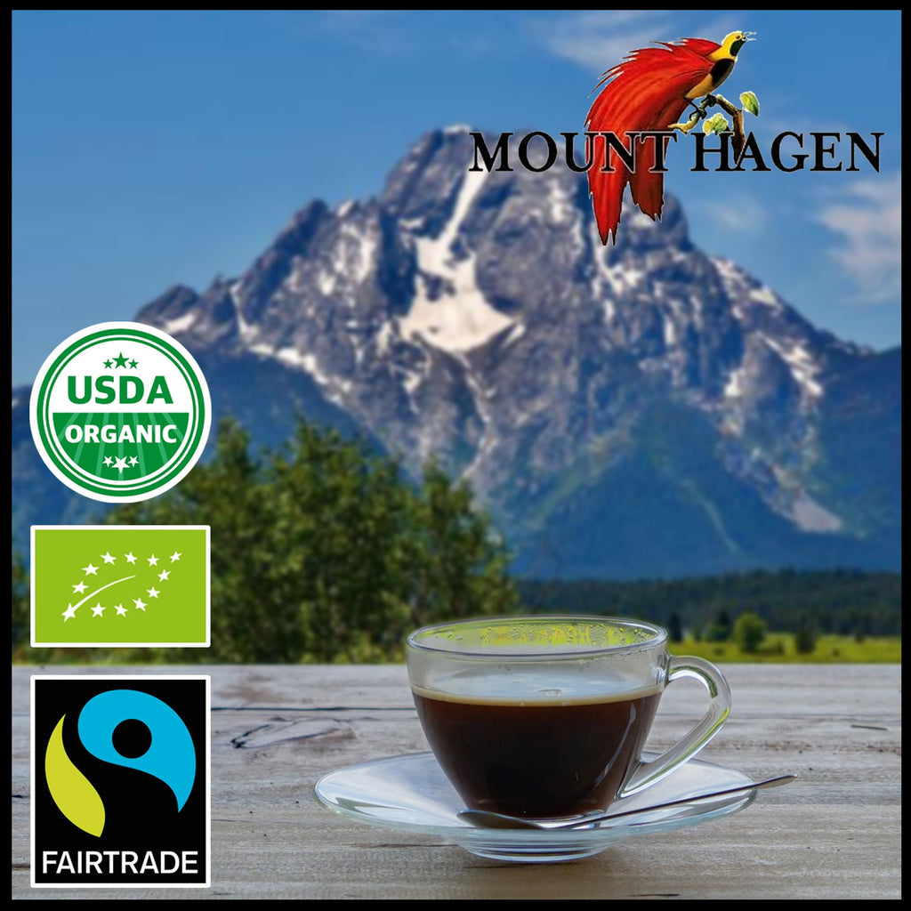 Instant Espresso Coffee, Organic Medium Roast Arabica, 1.76oz Jar Q10091