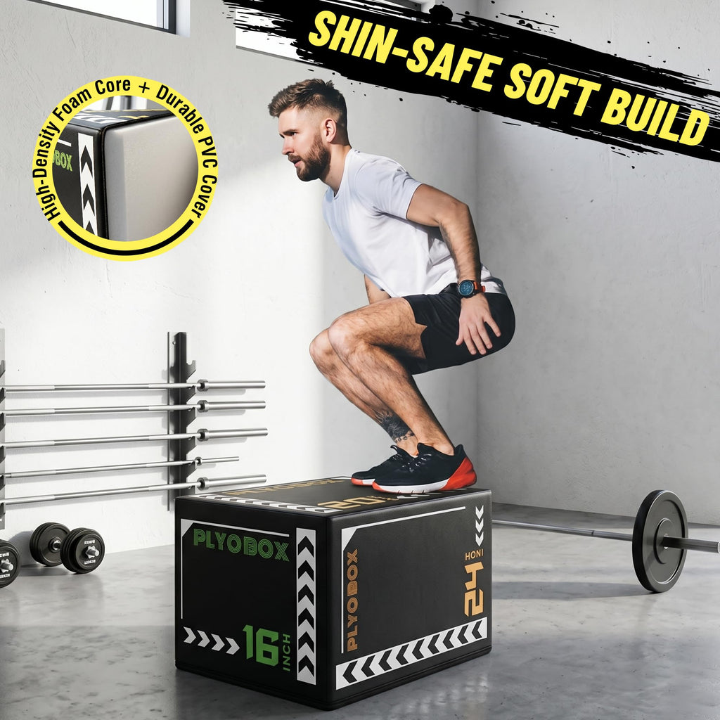 3-in-1 Foam Plyometric Jump Box C9814