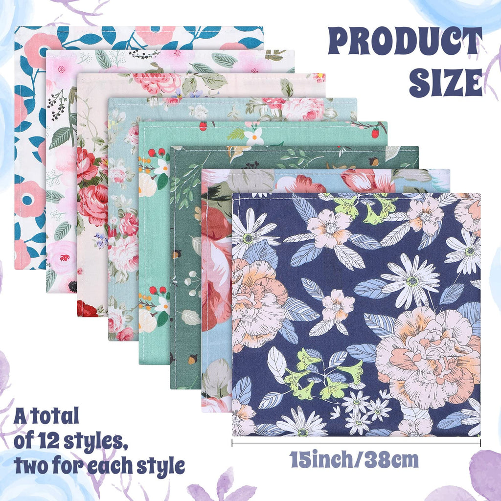 Cotton Cloth Napkins Set of 24 J45447