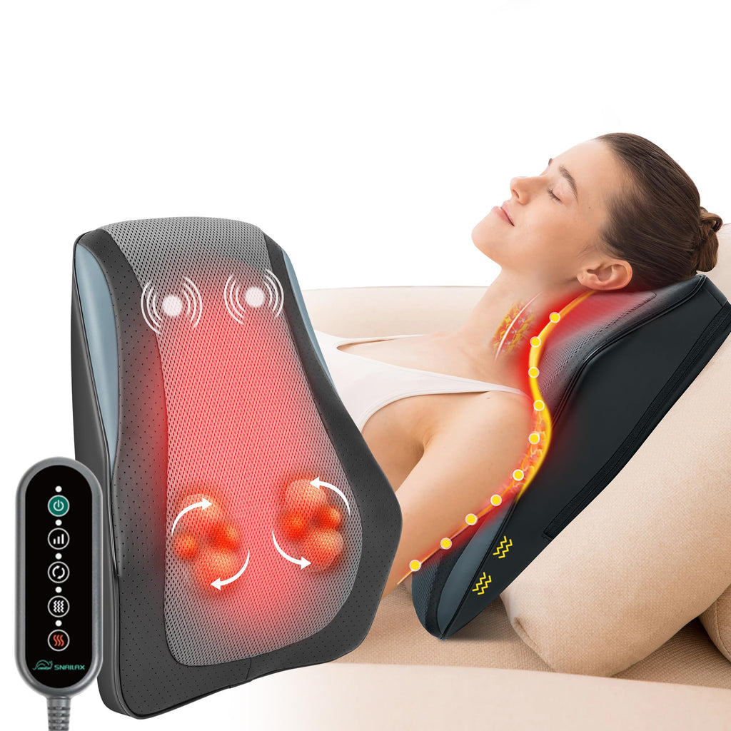 4D Shiatsu Neck Massage Pillow with Heat Z782