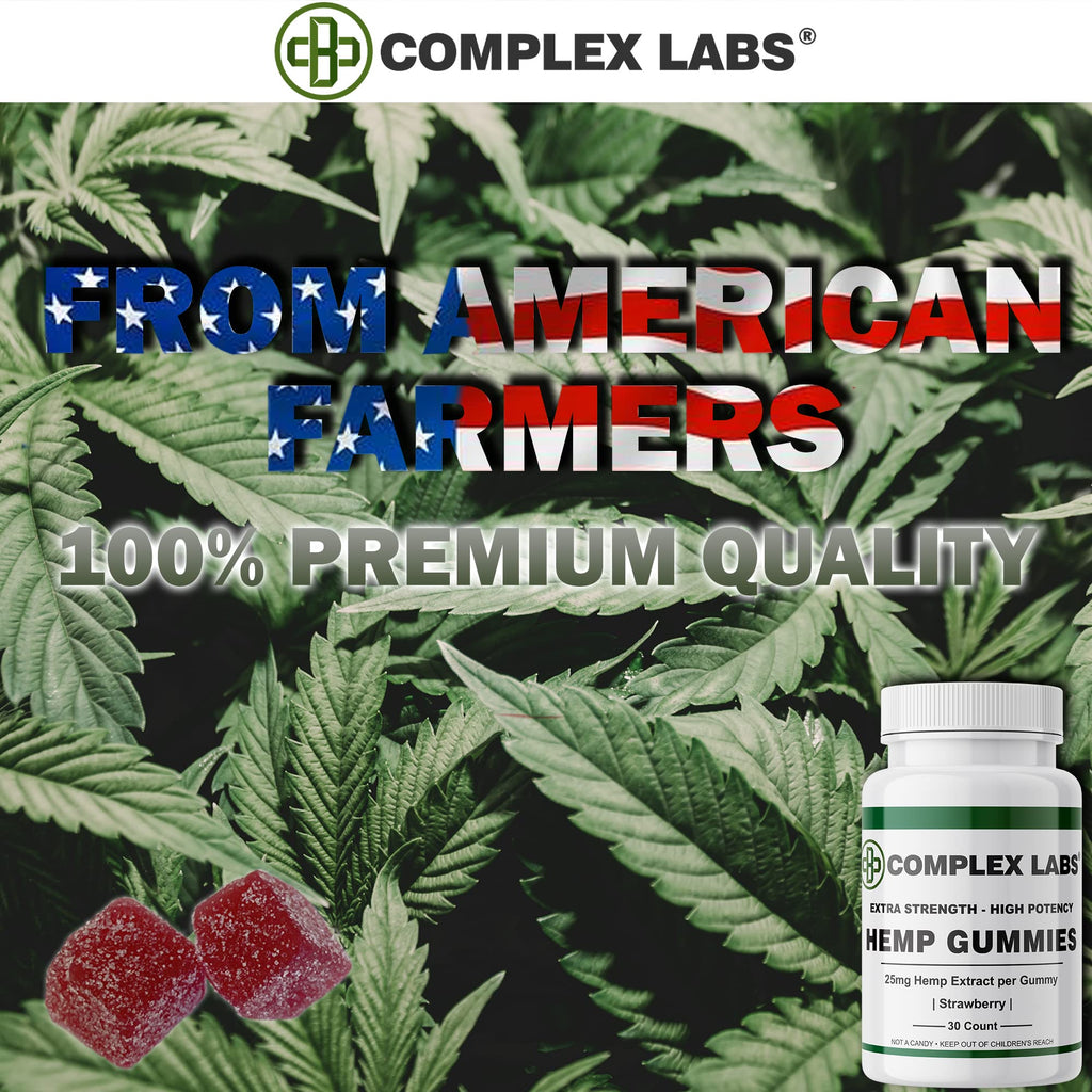 Hemp Gummies 50mg Strawberry Flavor R93939