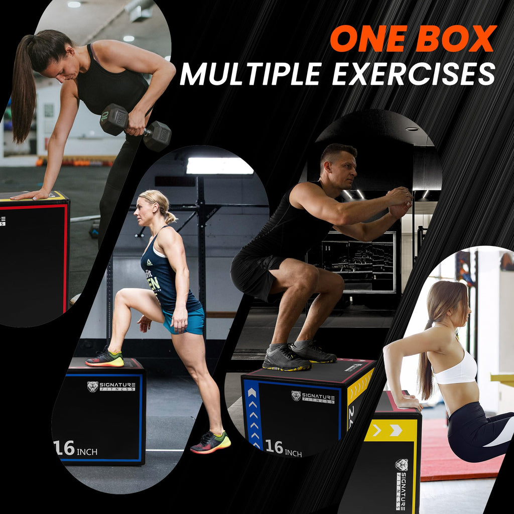 3-in-1 Foam Plyometric Jump Box Q232326