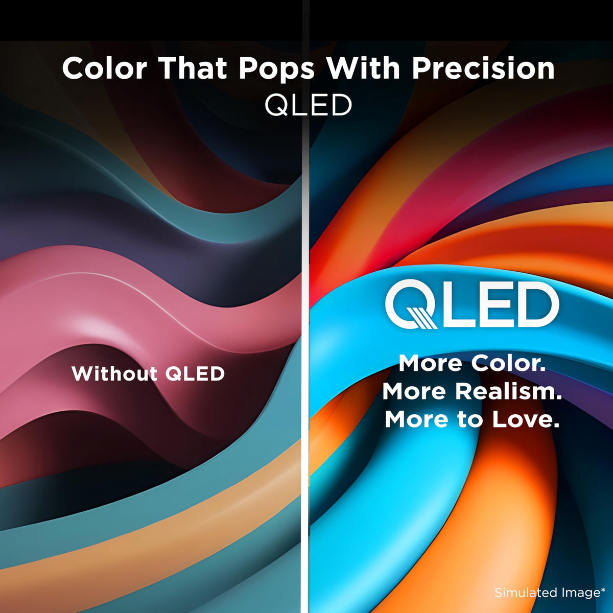 85-Inch 4K QLED Smart TV D7283