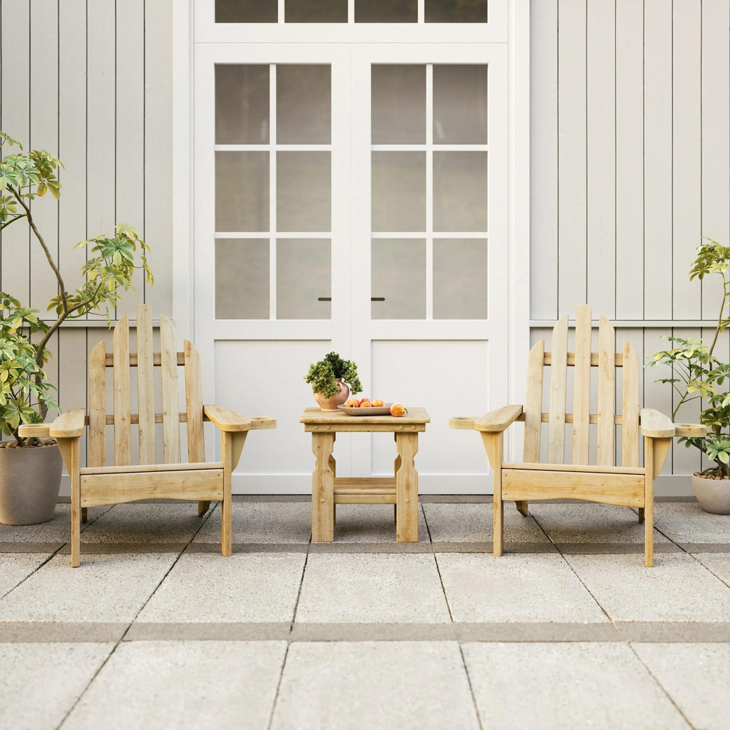 Heavy Duty Adirondack Chair with Cup Holders B5459