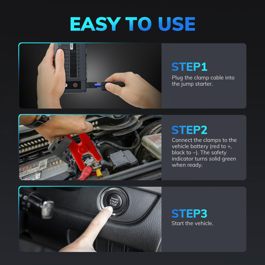 12V Portable Jump Starter P4463