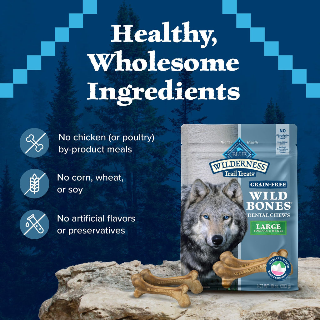 Grain-Free Large Dog Dental Chews S357