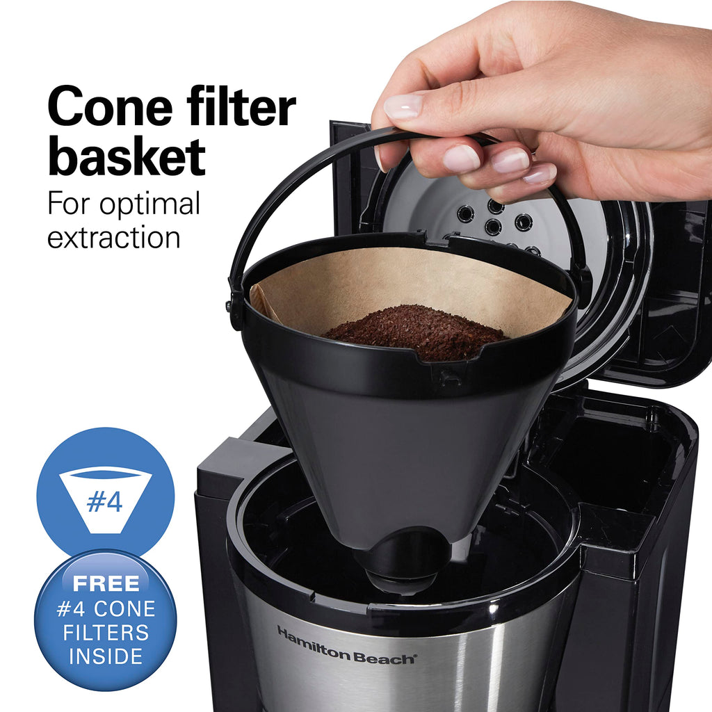 Programmable Drip Coffee Maker with 10 Cup Thermal Carafe K799518