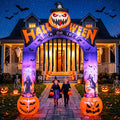 10 FT Halloween Inflatable Archway with LED Lights J553
