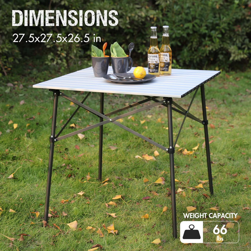 Lightweight Aluminum Folding Table K9735