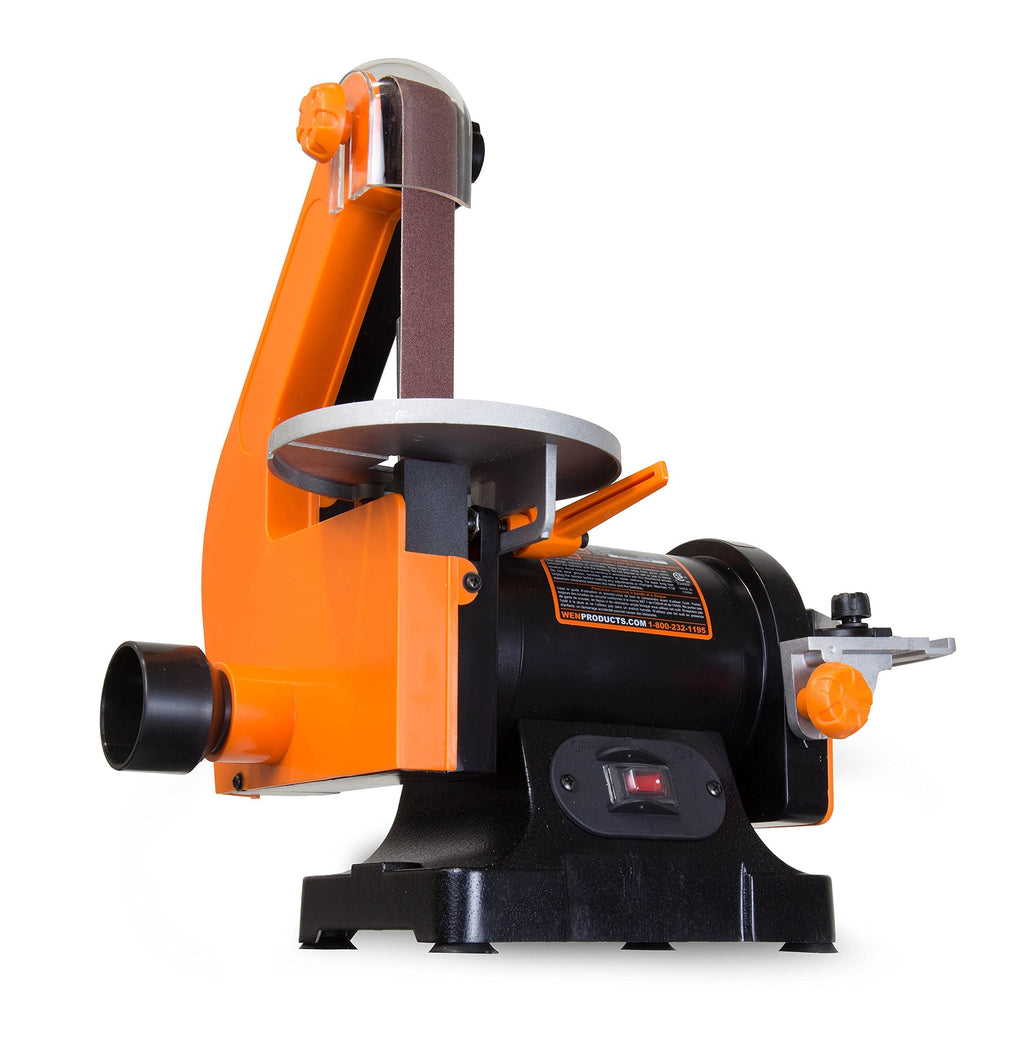 Benchtop Belt and Disc Sander with 1 x 30 in. Belt and 5 in. Sanding Disc Q546562