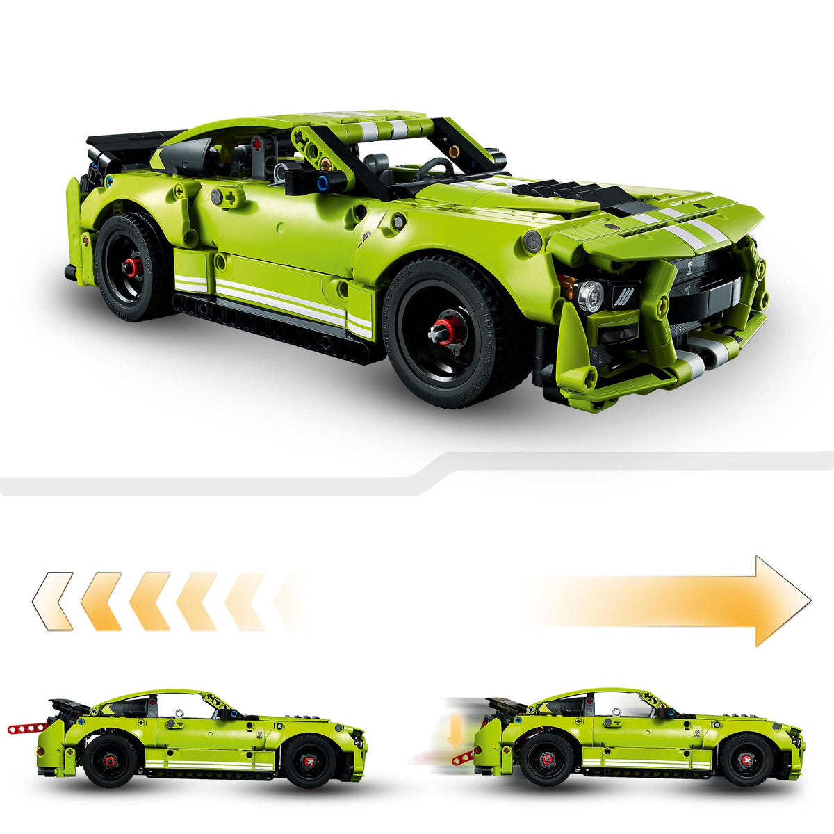 Technic Ford Mustang Shelby GT500 O2545