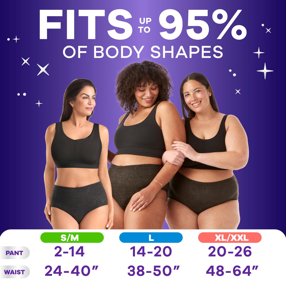 Adult Diapers for Women Size XL/XXL 14 Count F28163