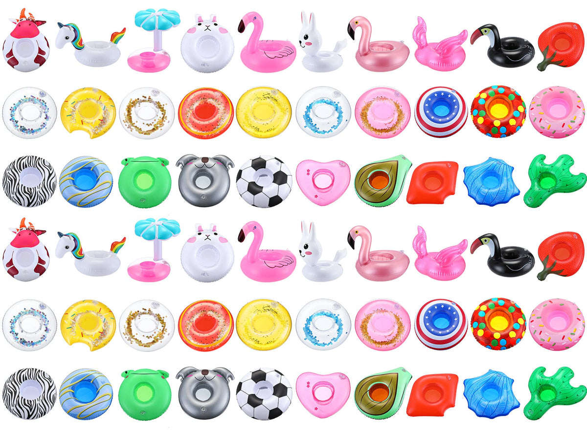 60 Pcs Inflatable Drink Holder K4055