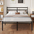 Full Size Bed Frame with Headboard and Footboard F54752