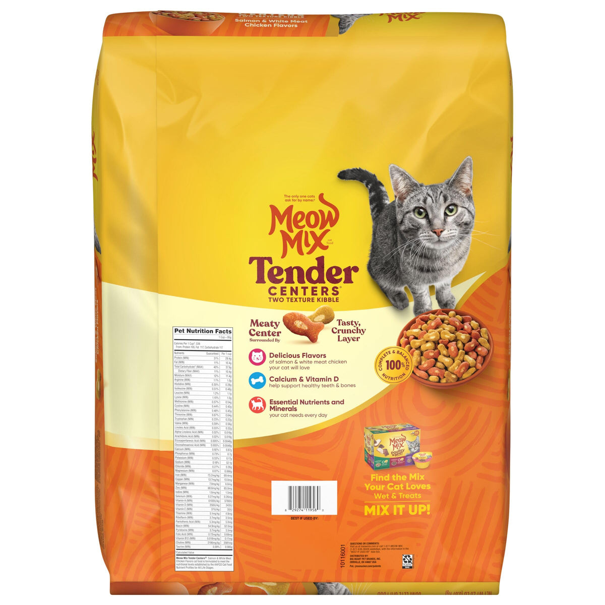 Salmon & White Meat Chicken Flavors 20 lb. Bag N880