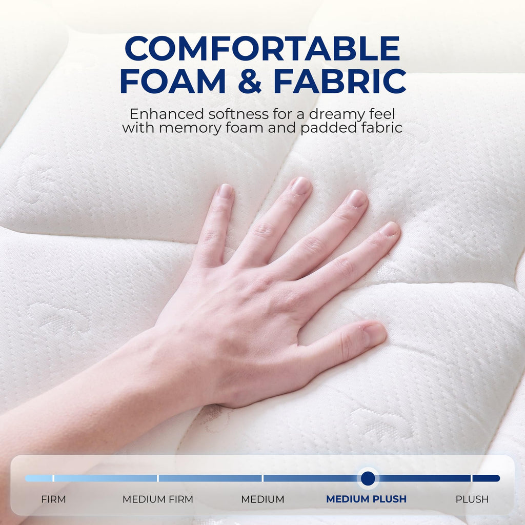 Full Size 10 Inch Hybrid Pocket Spring Mattress Q763
