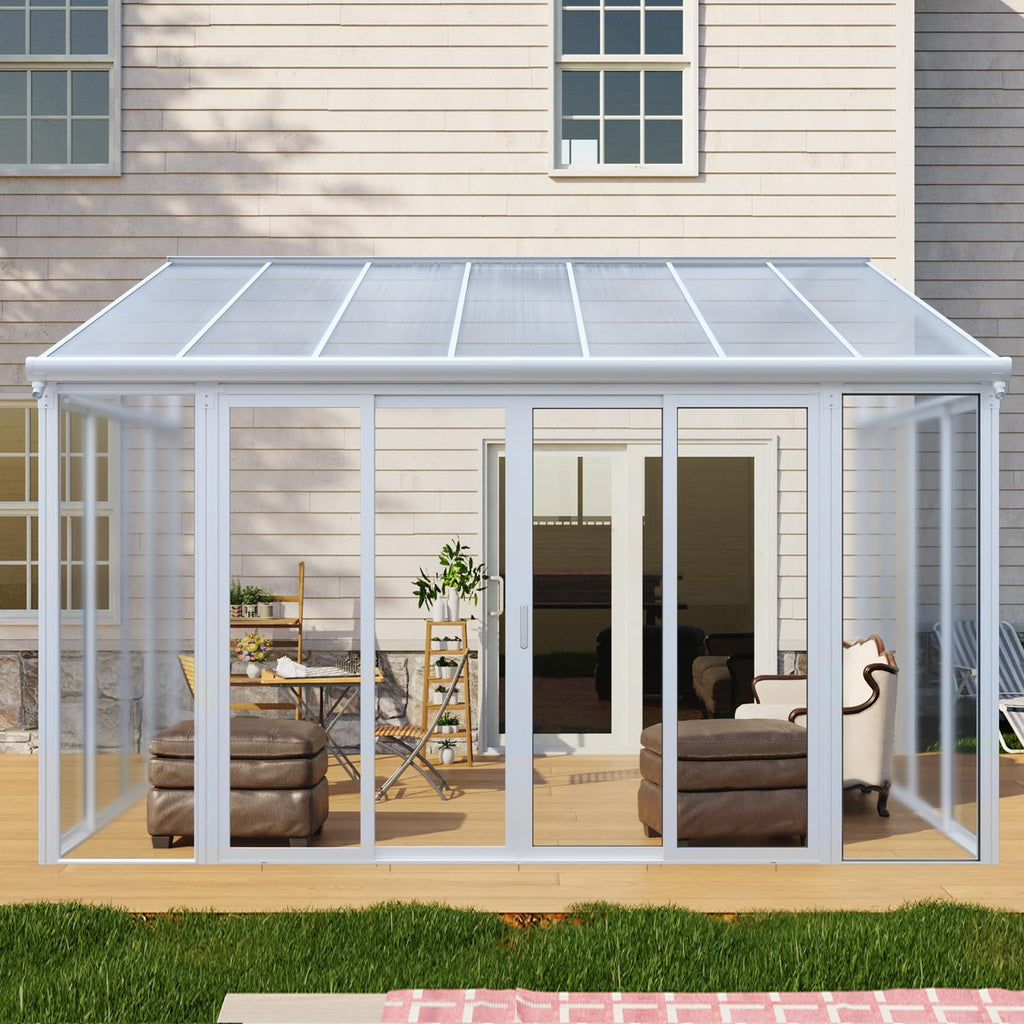 10x14 FT Wall Mounted Sunroom Kit W12416