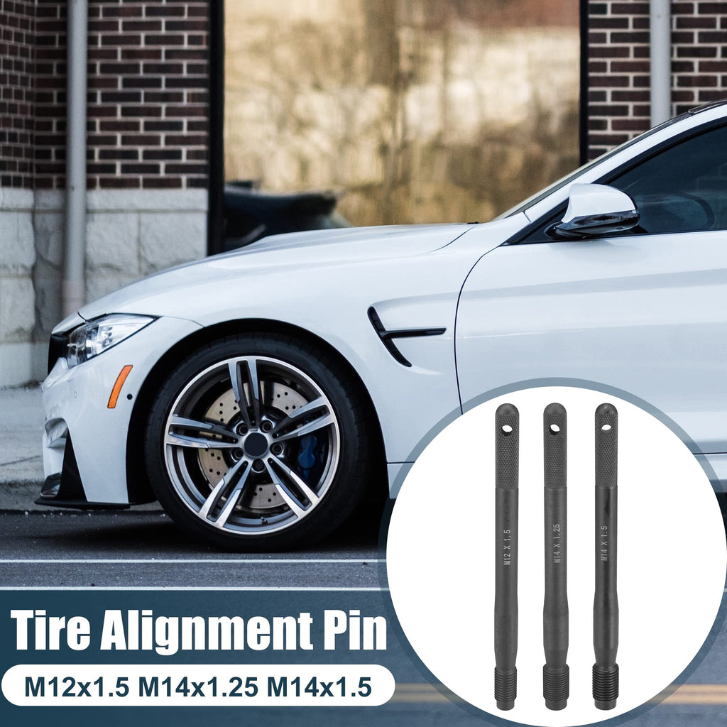 Black M12x1.5 M14x1.5 M14x1.25 Wheel Hangers Alignment Pin O908