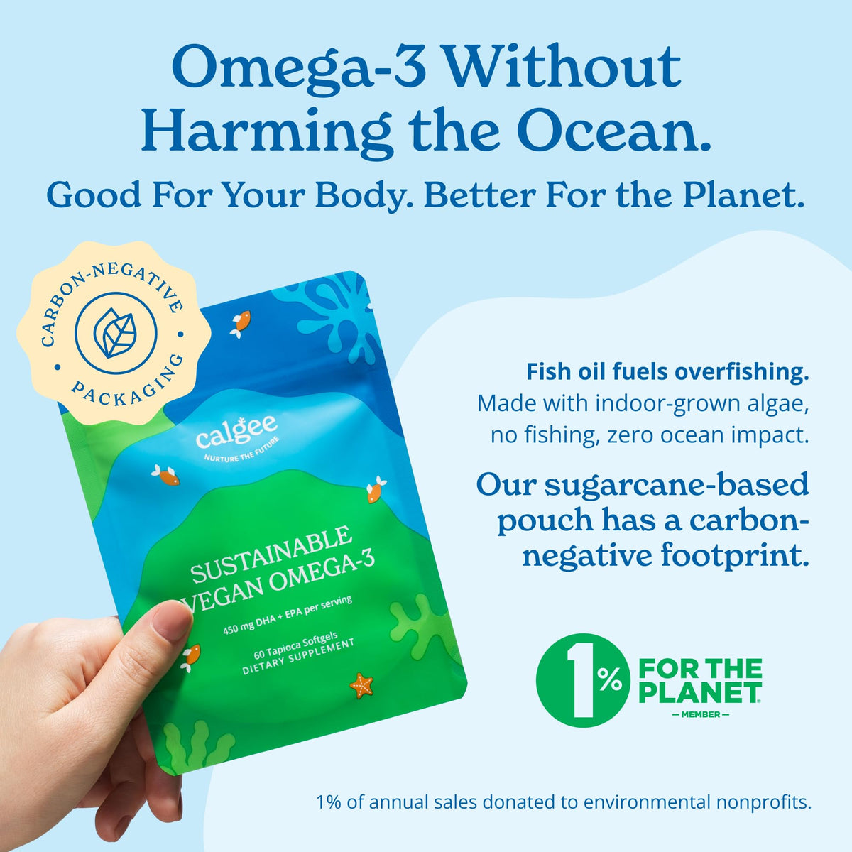 Vegan Omega 3 Algae Oil 120 Count Softgels M3250