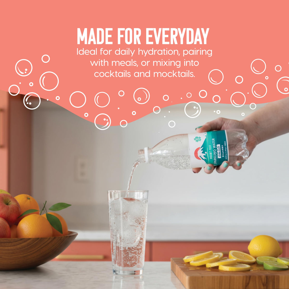 Sparkling Water Bottles 16.9 fl oz 24-Pack J31778