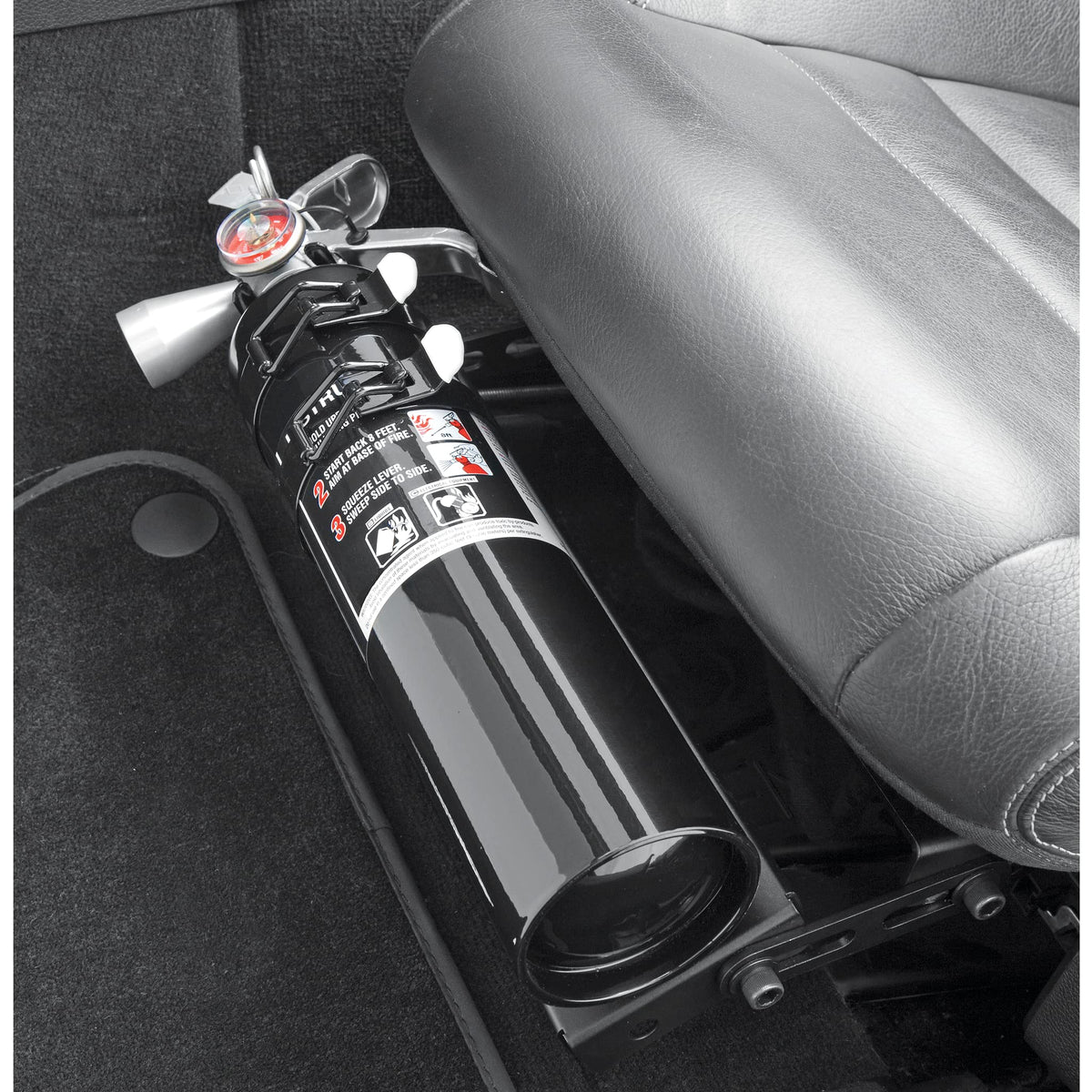 2.5 lbs Black Refillable Dry Chemical Fire Extinguisher I34529