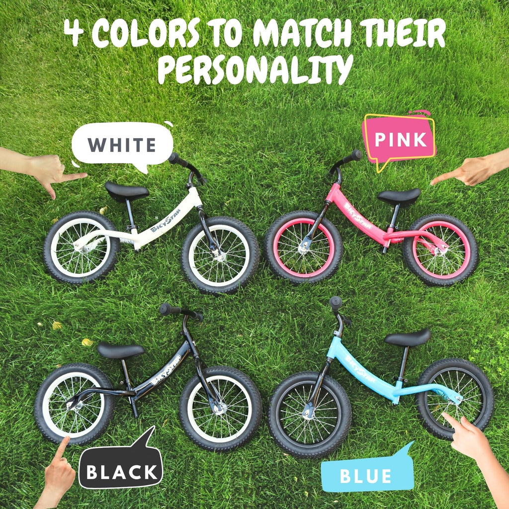 14 Inch Balance Bike with Rubber Air Tires B202
